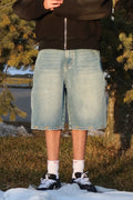 WIRED DENIM SHORTS