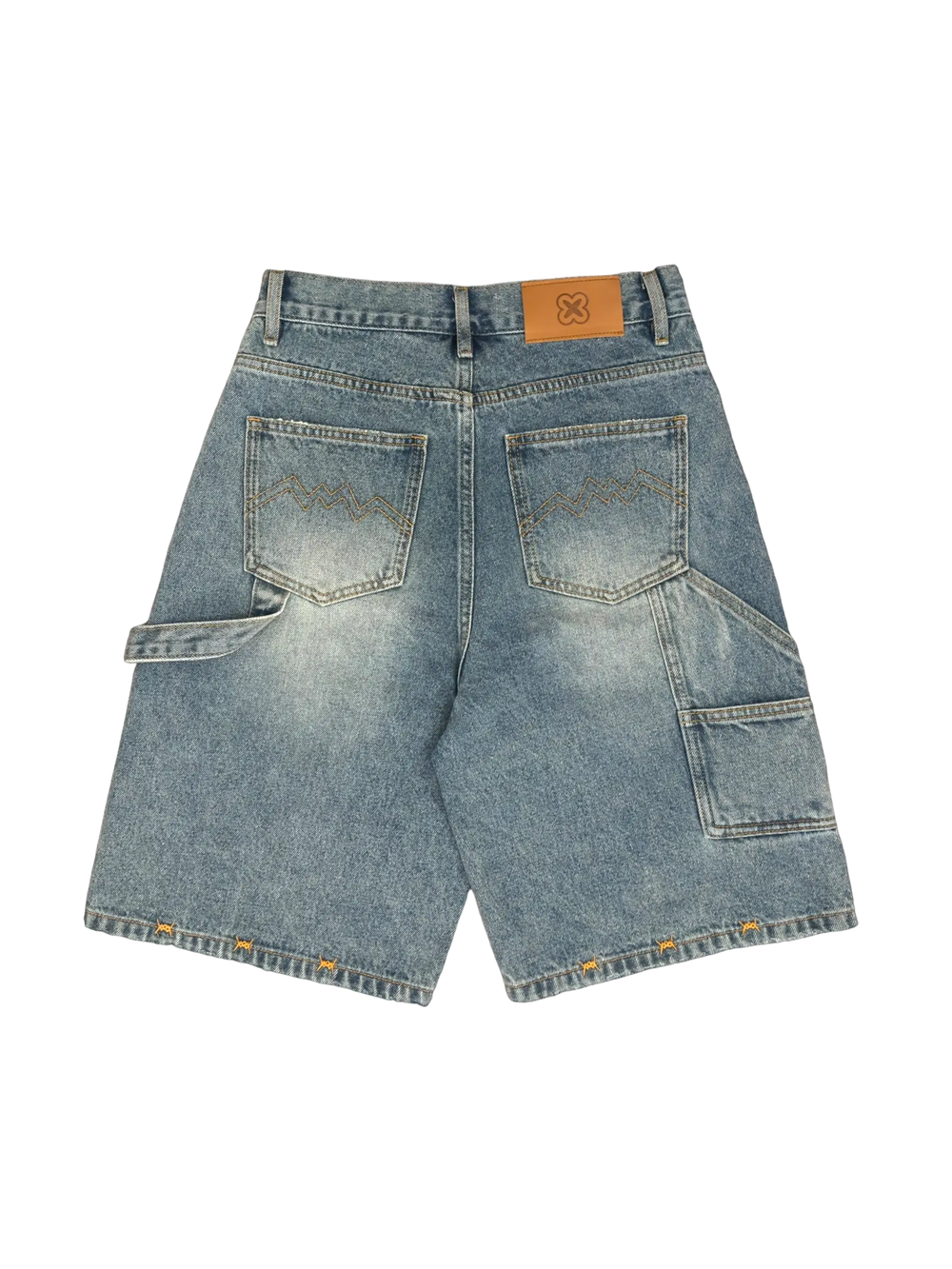WIRED DENIM SHORTS - BACK