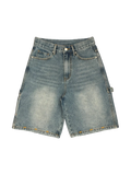 WIRED DENIM SHORTS - FRONT